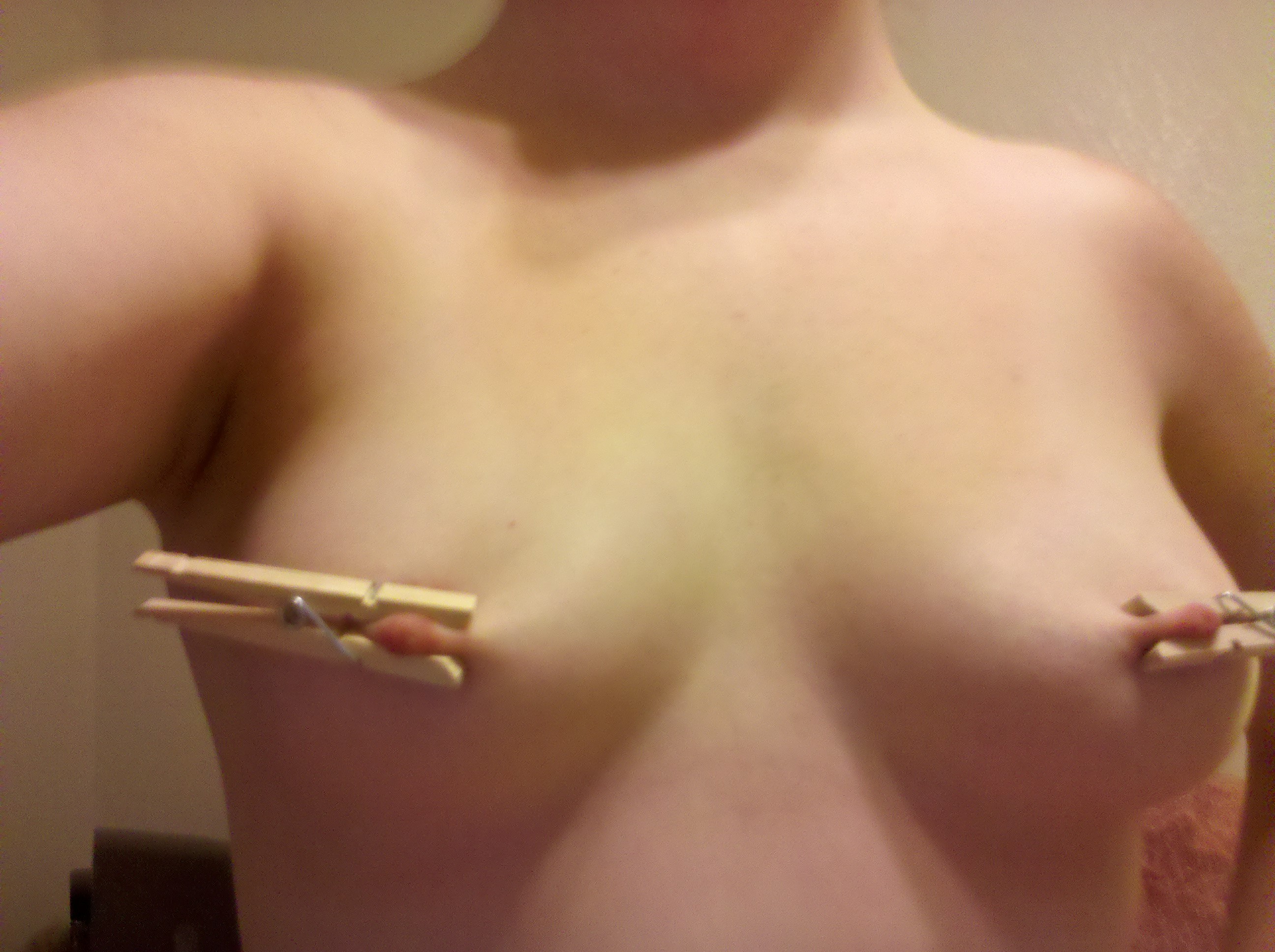 Clothespins On Nipples 84